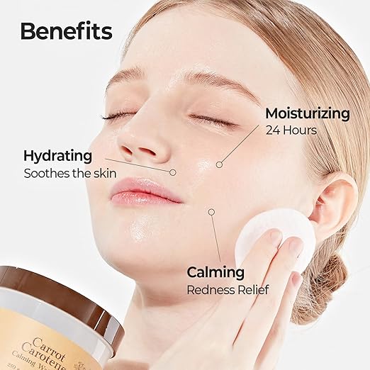 Skinfood Carrot Carotene Calming Water 60 Pads - Image 2