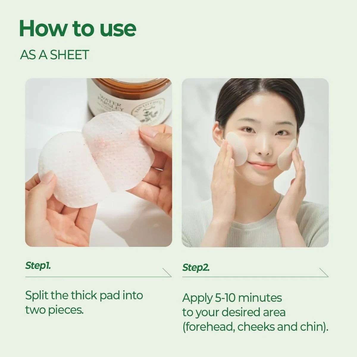Skinfood Pantothenic Water Parsley Clear 60 Pads - Image 10