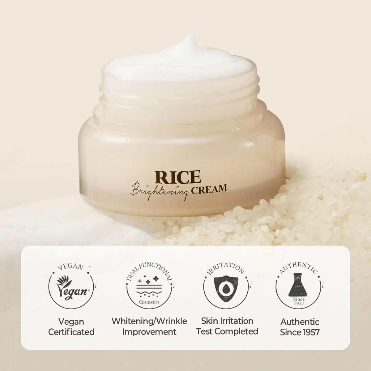 Skinfood Rice Brightening Cream 60ml - Image 6