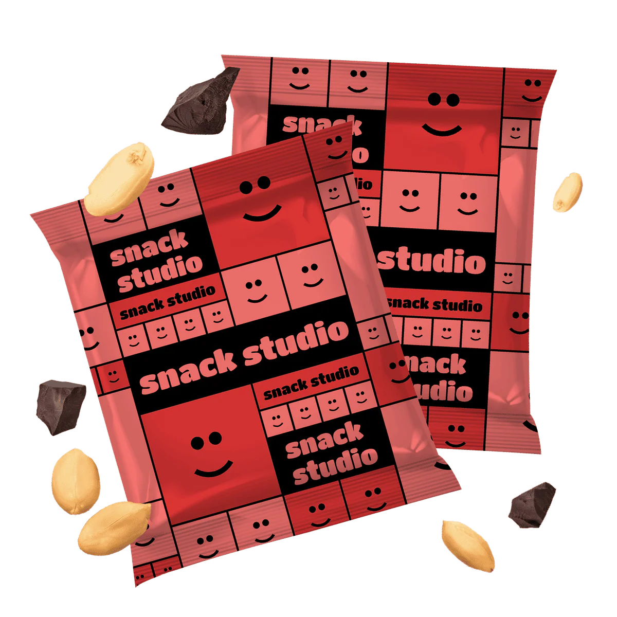 Snack Studio Cookie Squares Peanut Choco Chip Cookie 40g - Image 3