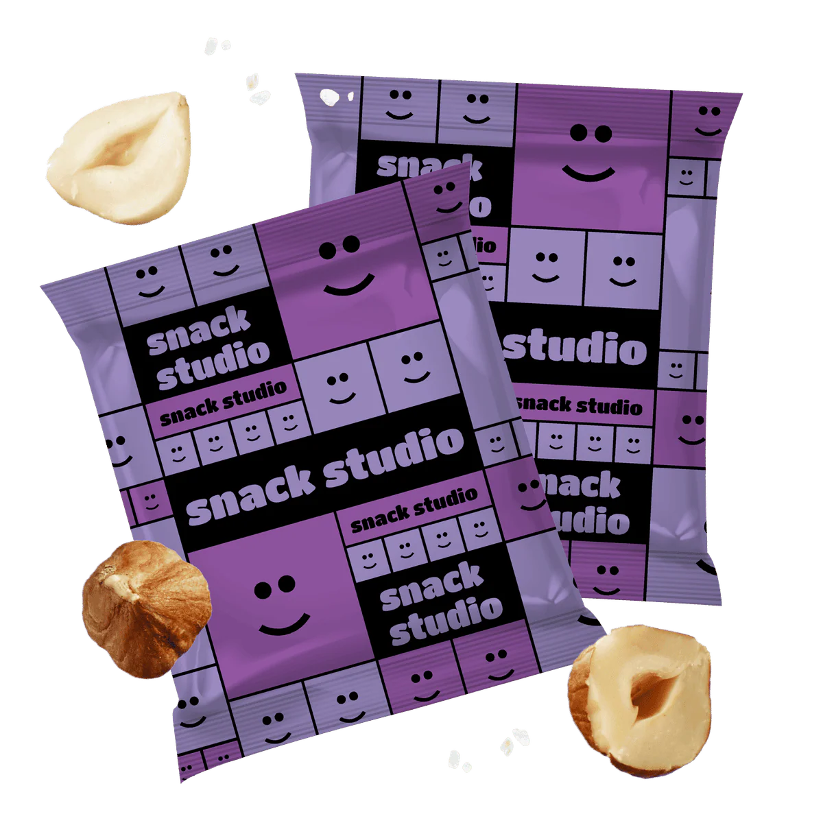 Snack Studio Energy Squares Hazelnut Sea Salt 40g - Image 2