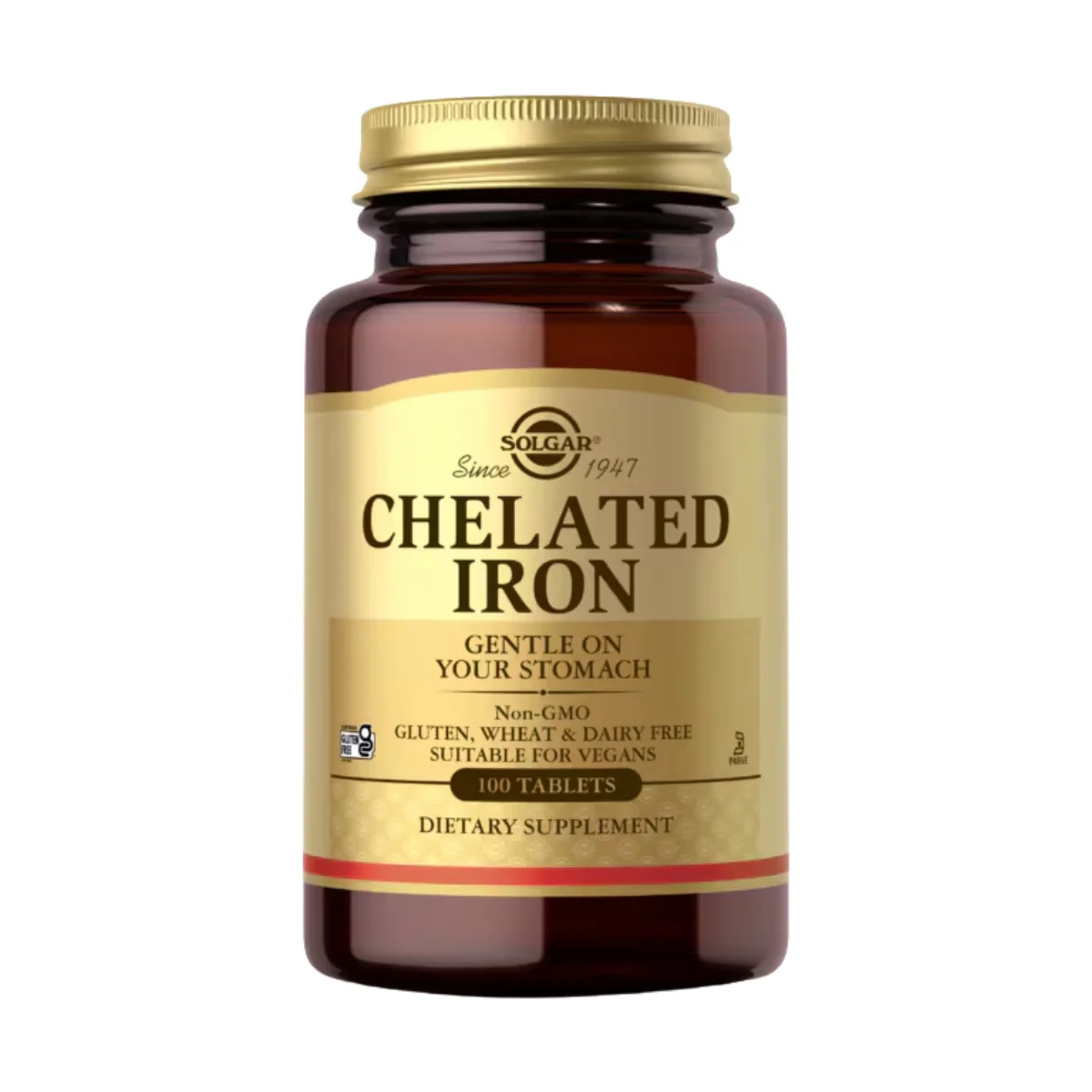 Solgar Chelated Iron 100 Tablets
