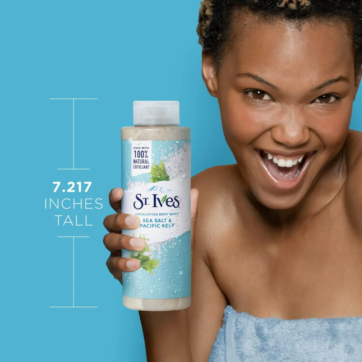 St. Ives Body Wash Sea Salt & Pacific Kelp 700ml - Image 4