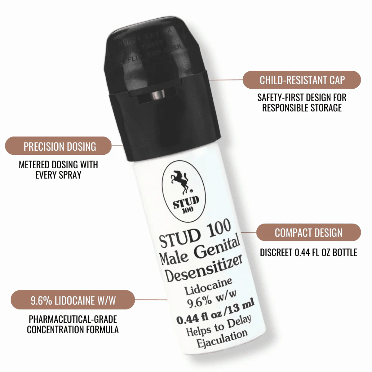 Stud 100 Desensitizing Spray For Men 12g - Image 3