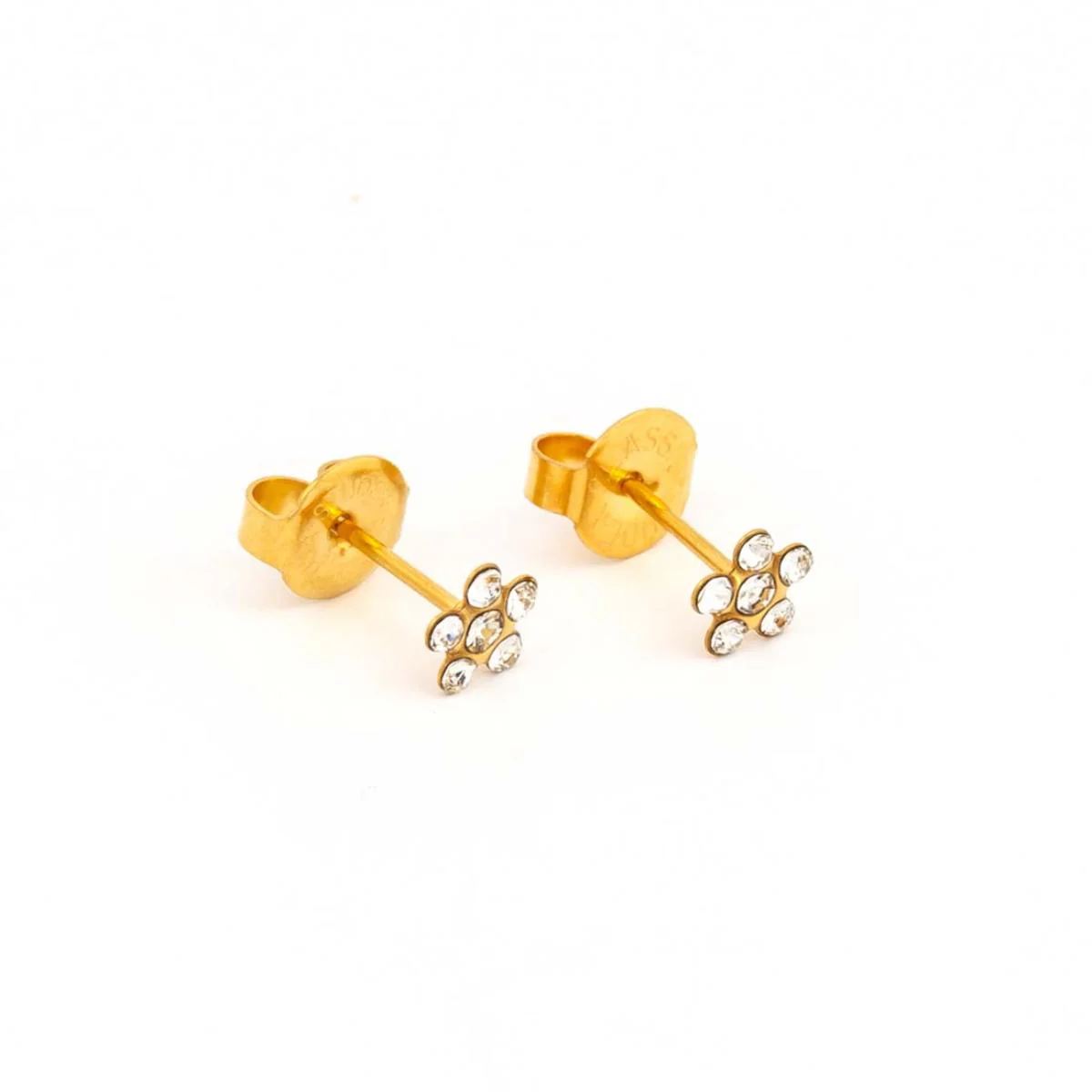 Studex Gold Plated Daisy April Crystal Kids - Image 3