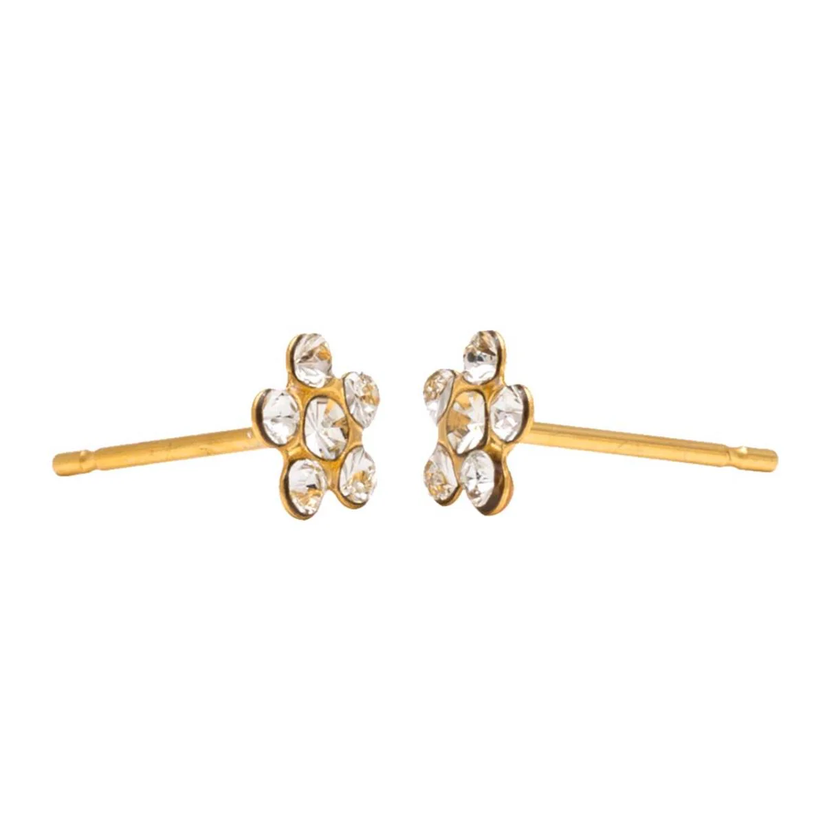 Studex Gold Plated Daisy April Crystal Kids - Image 5