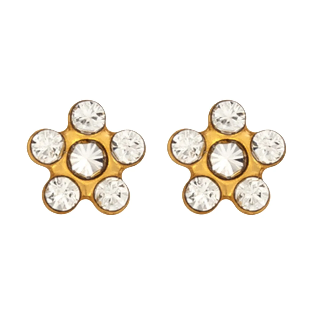 Studex Gold Plated Daisy April Crystal Kits - Image 2
