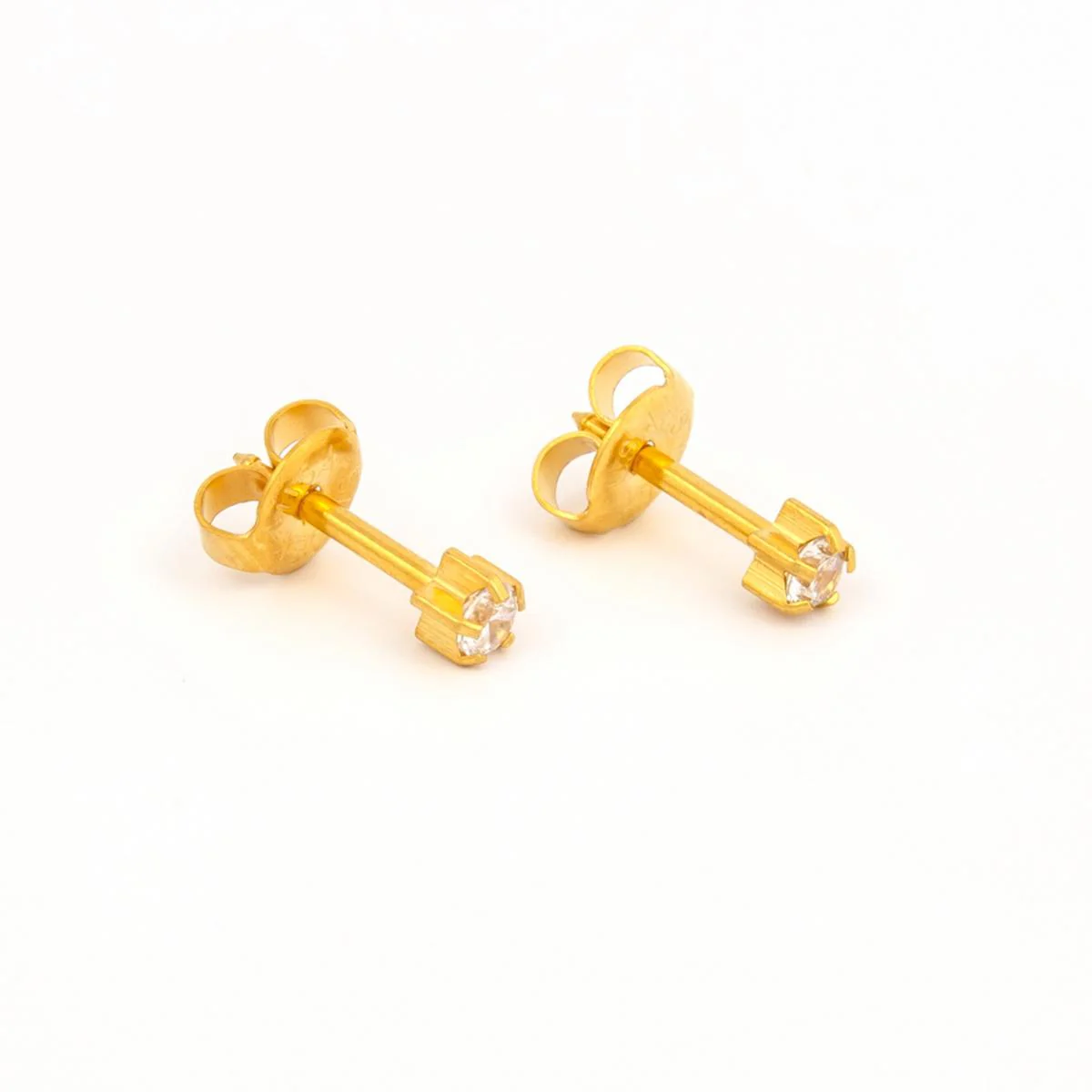 Studex Gold Plated Regular Tiffany Cubic Zirconia Card Deluxe - Image 5