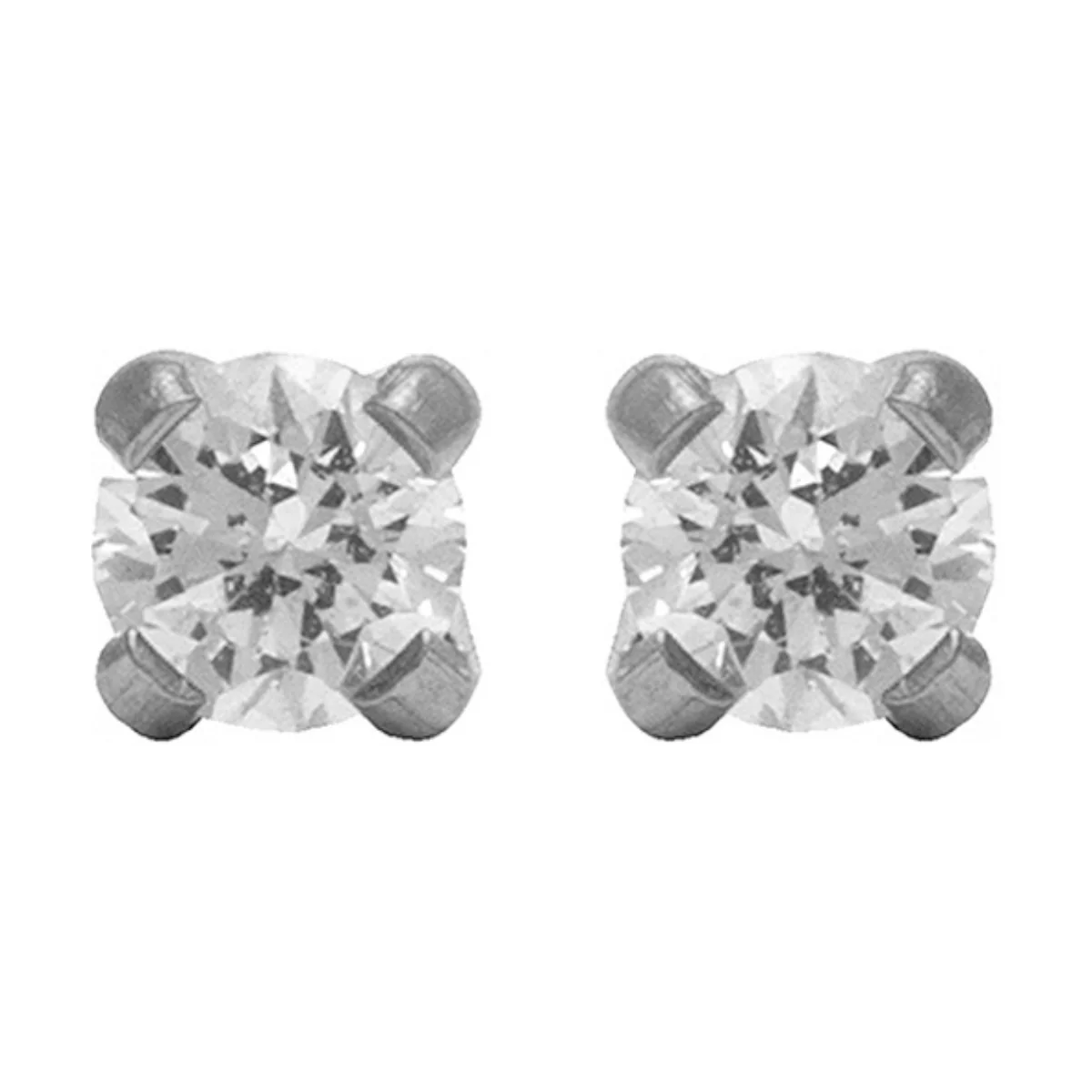 Studex Stainless Steel Tiffany 2mm Cubic Zirconia - Image 4