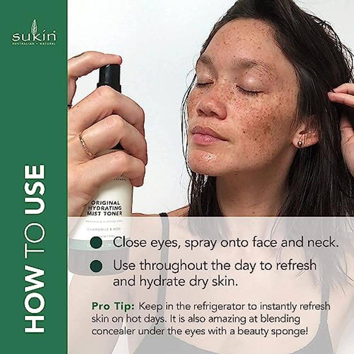 Sukin Hydrating Mist Toner 125ml - Image 4