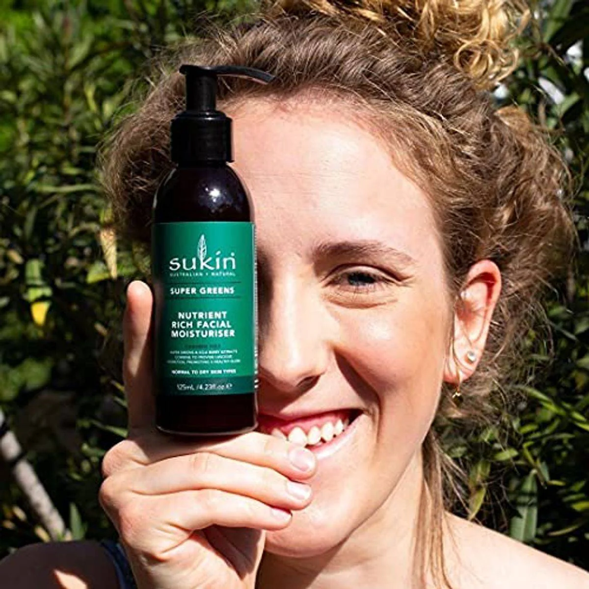 Sukin Super Greens Nutrient Rich Facial Moisturiser 125ml - Image 3
