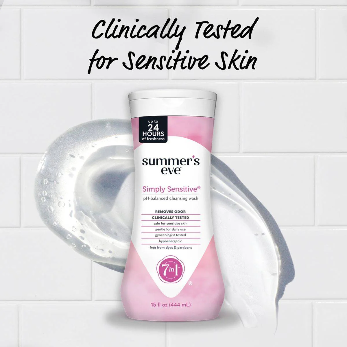 Summer's Eve Daily Cleansing Wash Simply Sensitive 444ml - Image 4