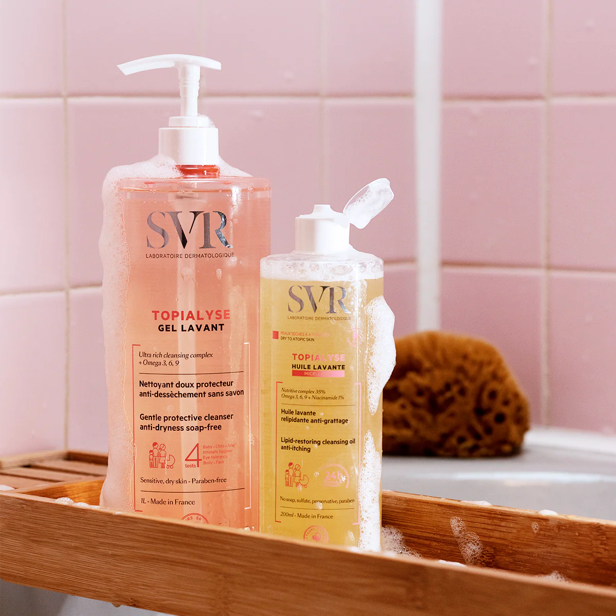 SVR Topialyse Soothing Cleansing Oil 400ml - Image 3