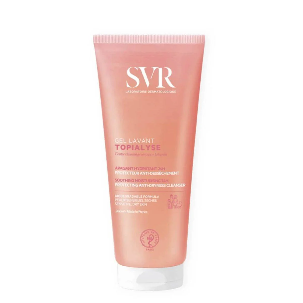 SVR Topialyse Soothing Moisturising Cleanisng Gel 200ml