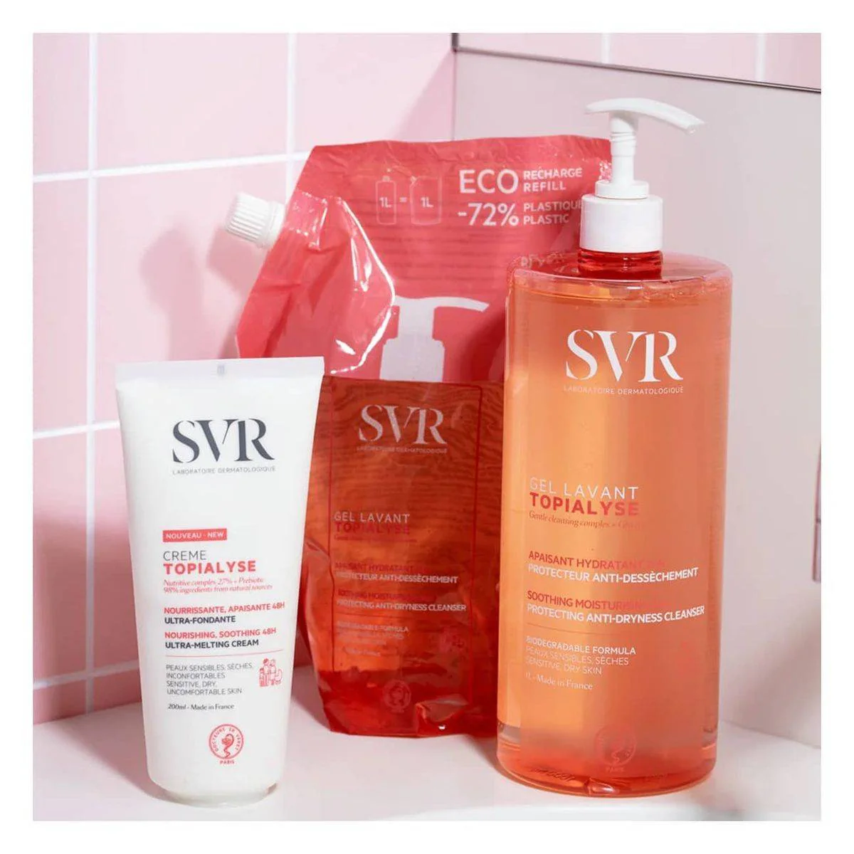 SVR Topialyse Soothing Moisturising Cleanisng Gel 200ml - Image 2