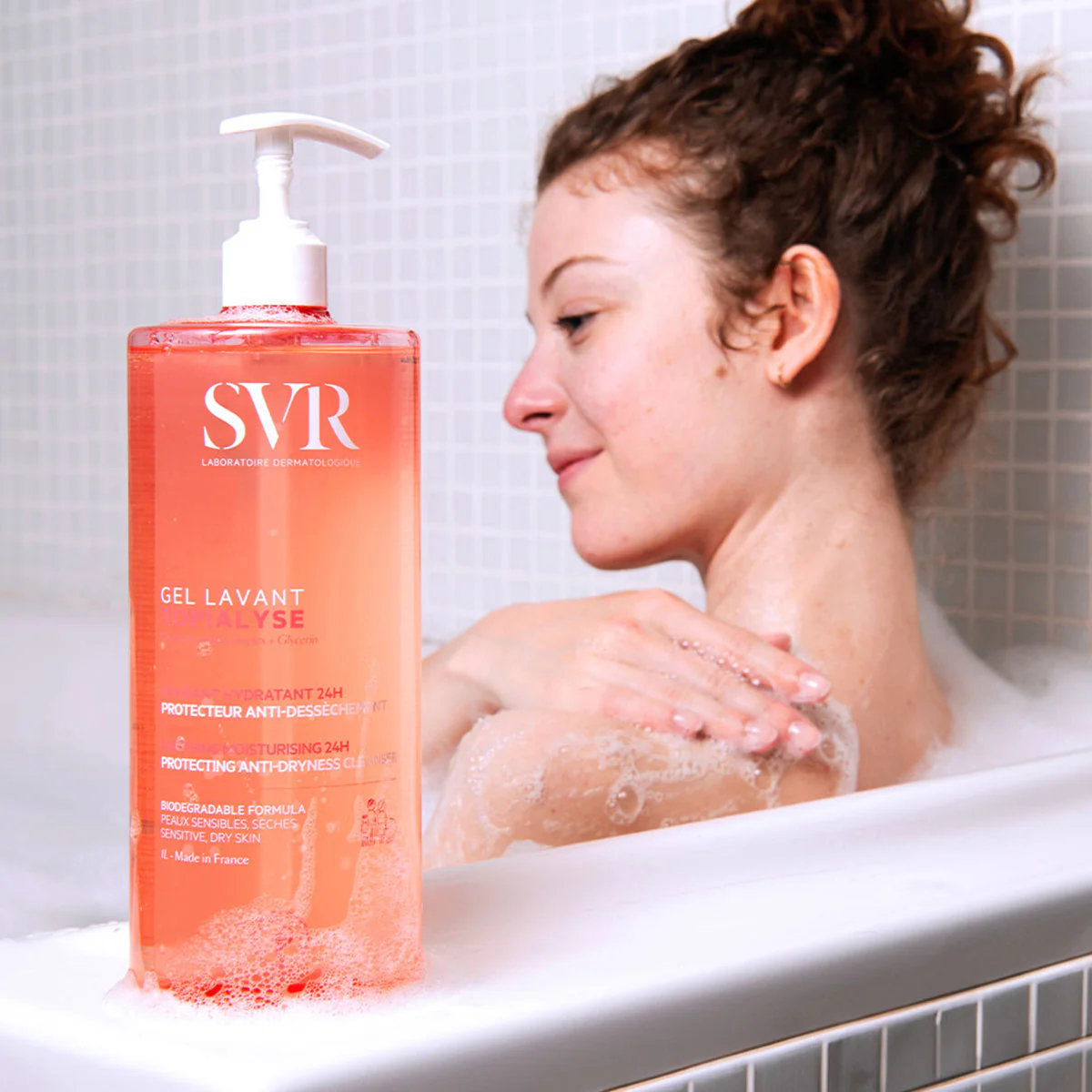 SVR Topialyse Soothing Moisturising Cleansing Gel 1000ml - Image 6