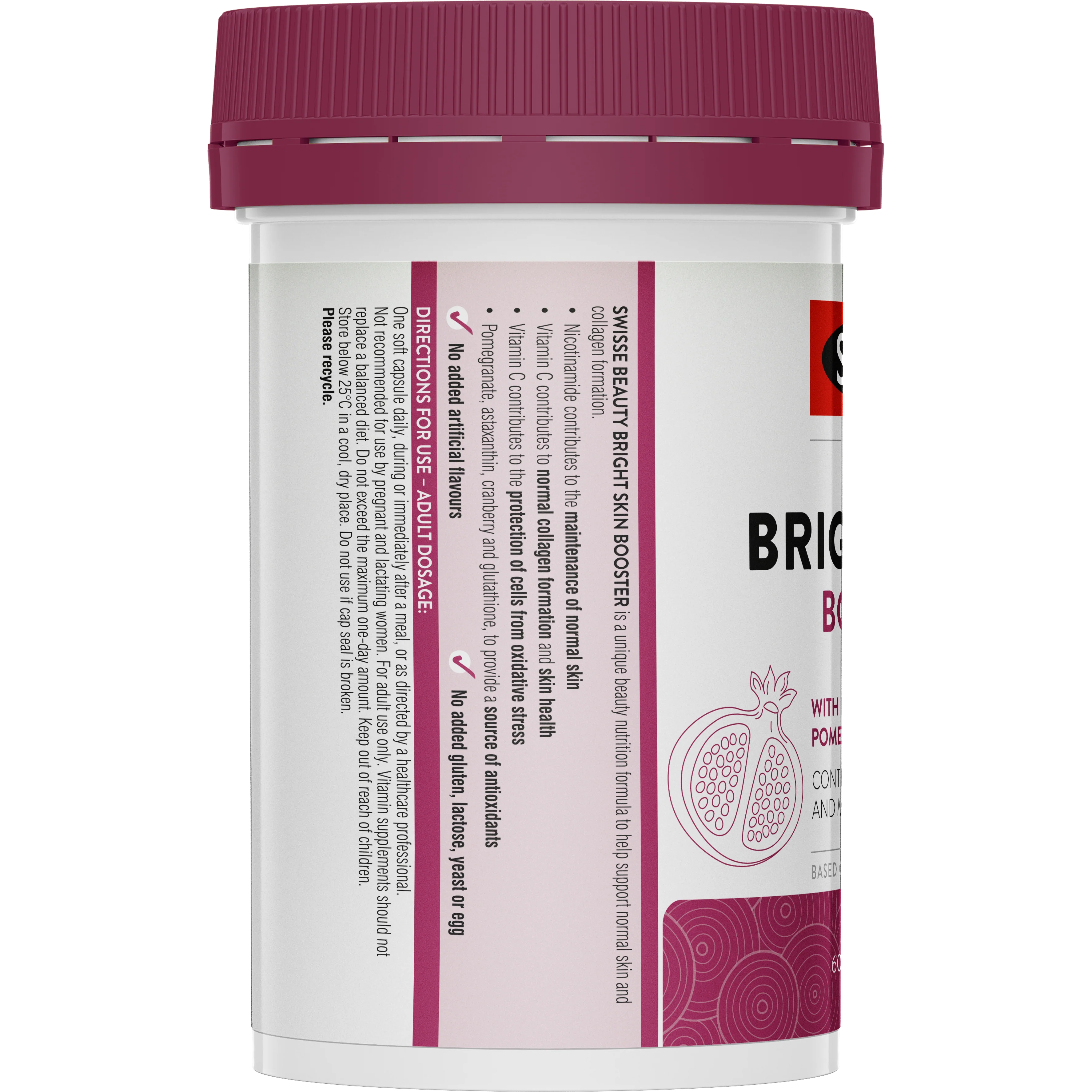 Swisse Beauty Bright Skin Booster 60 Capsules - Image 3