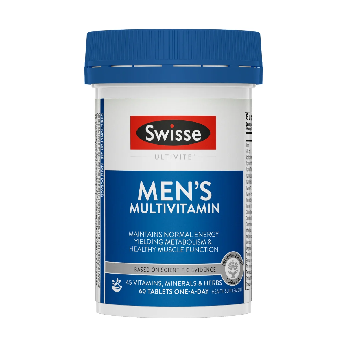 Swisse Ultivite Mens Multivitamin 60 Tablets