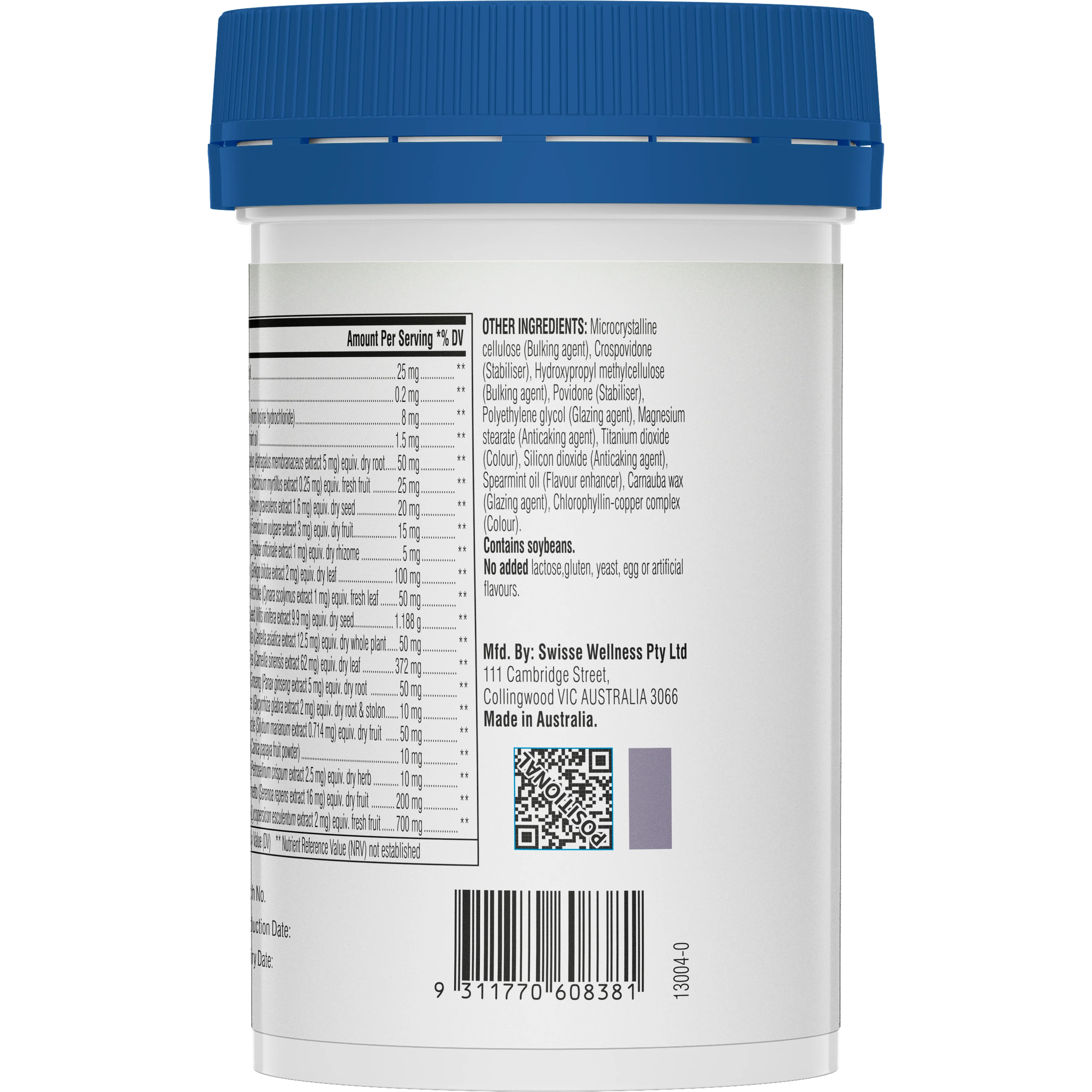 Swisse Ultivite Mens Multivitamin 60 Tablets - Image 3