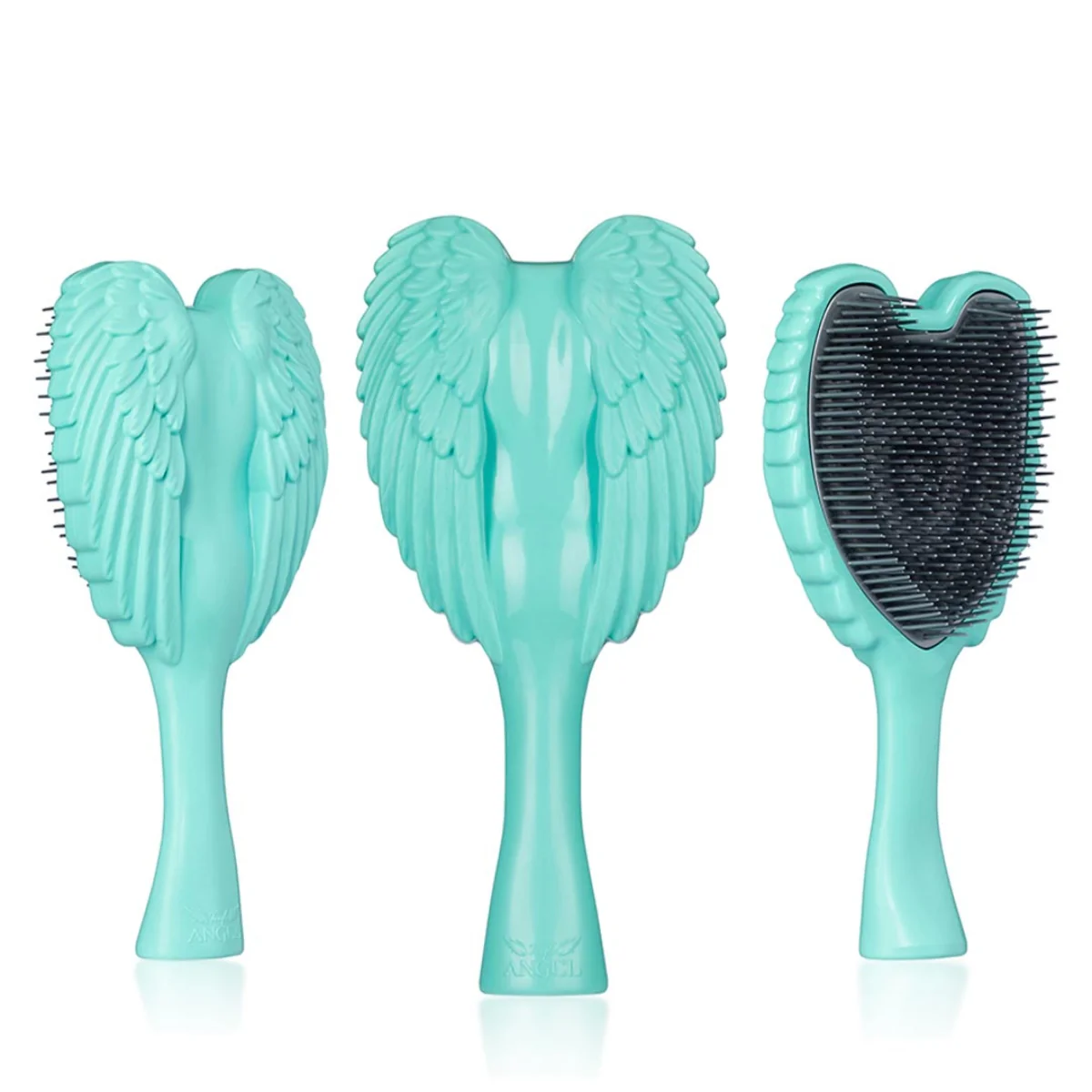 Tangle Angel Reborn Detangling Hair Brush Aqua 22217 - Image 2