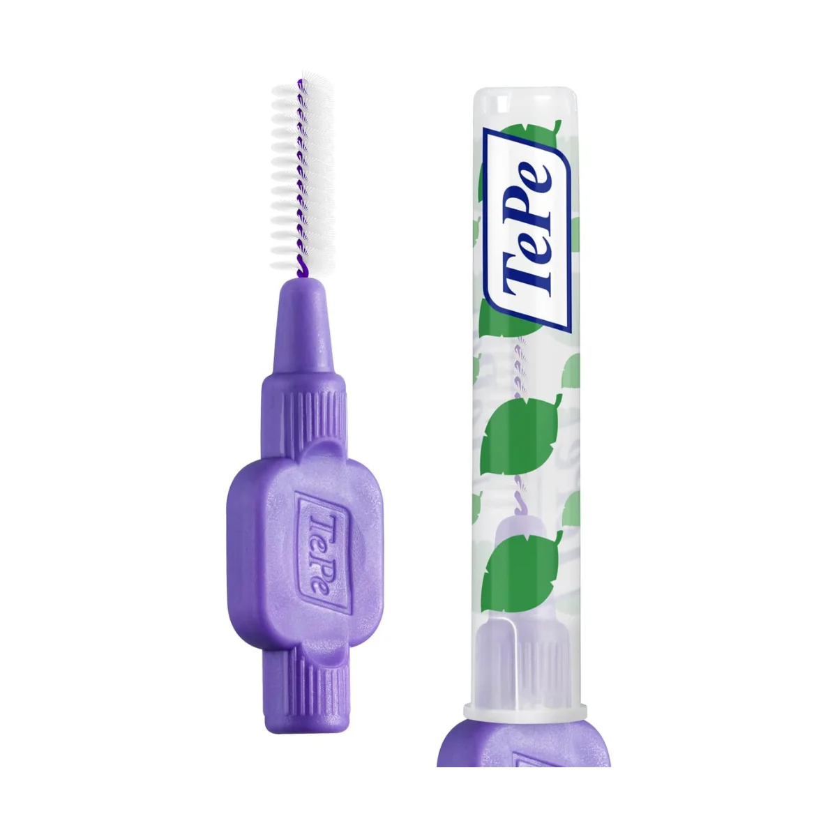 TePe Interdental Brush Purple 1.1mm 6 Pieces - Image 2