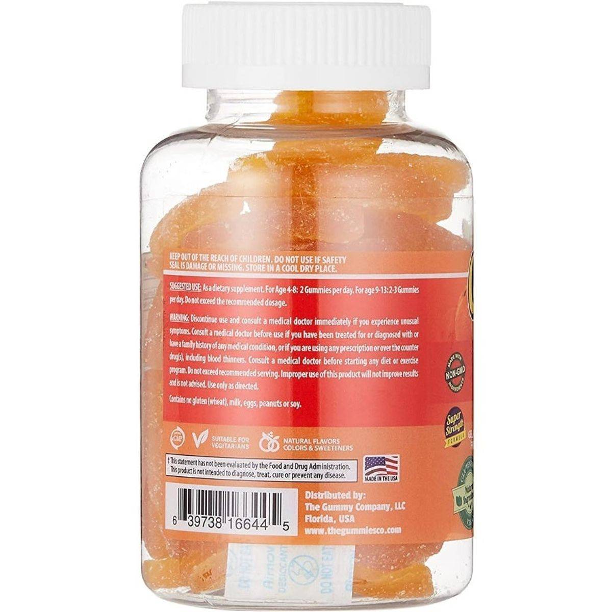 The Gummies Co Kids Vitamin C + Carotene 50 Gummies - Image 4