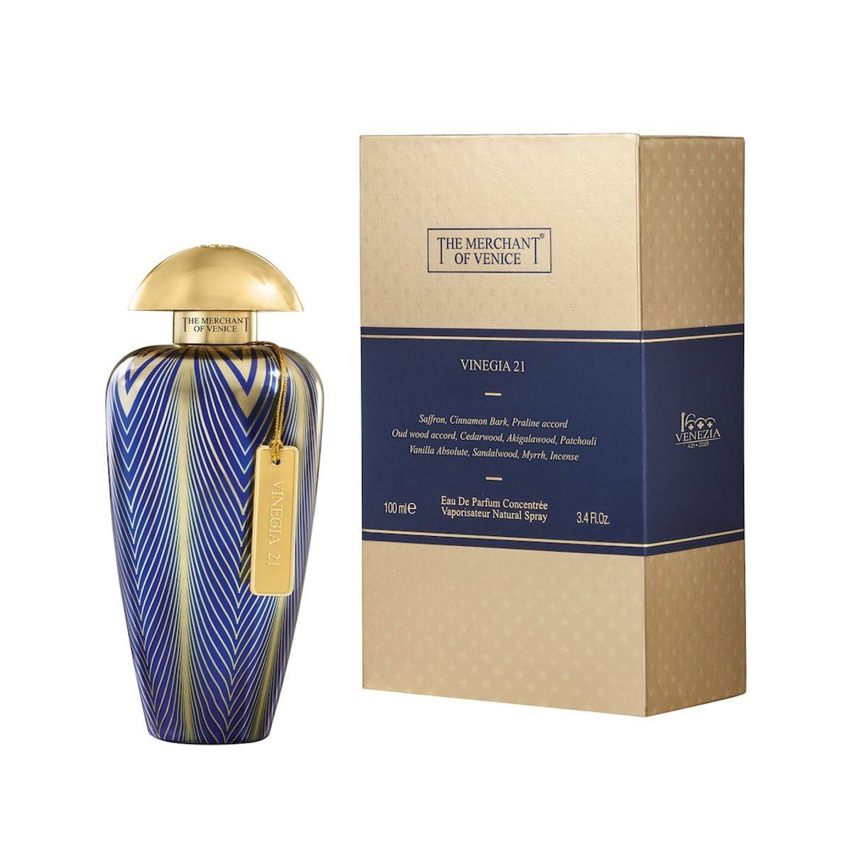 The Merchant Of Venice Murano Exclusive Vinegia 21 Eau de Parfum Concentree 100ml - Image 2