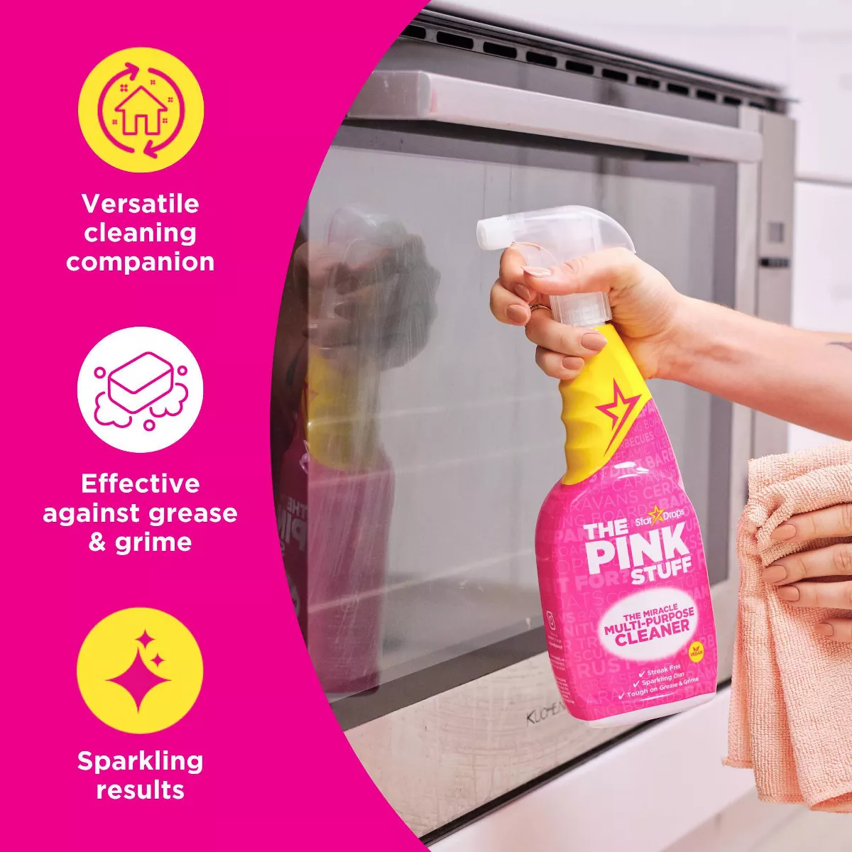 The Pink Stuff The Miracle Multipurpose Cleaner 750ml - Image 5