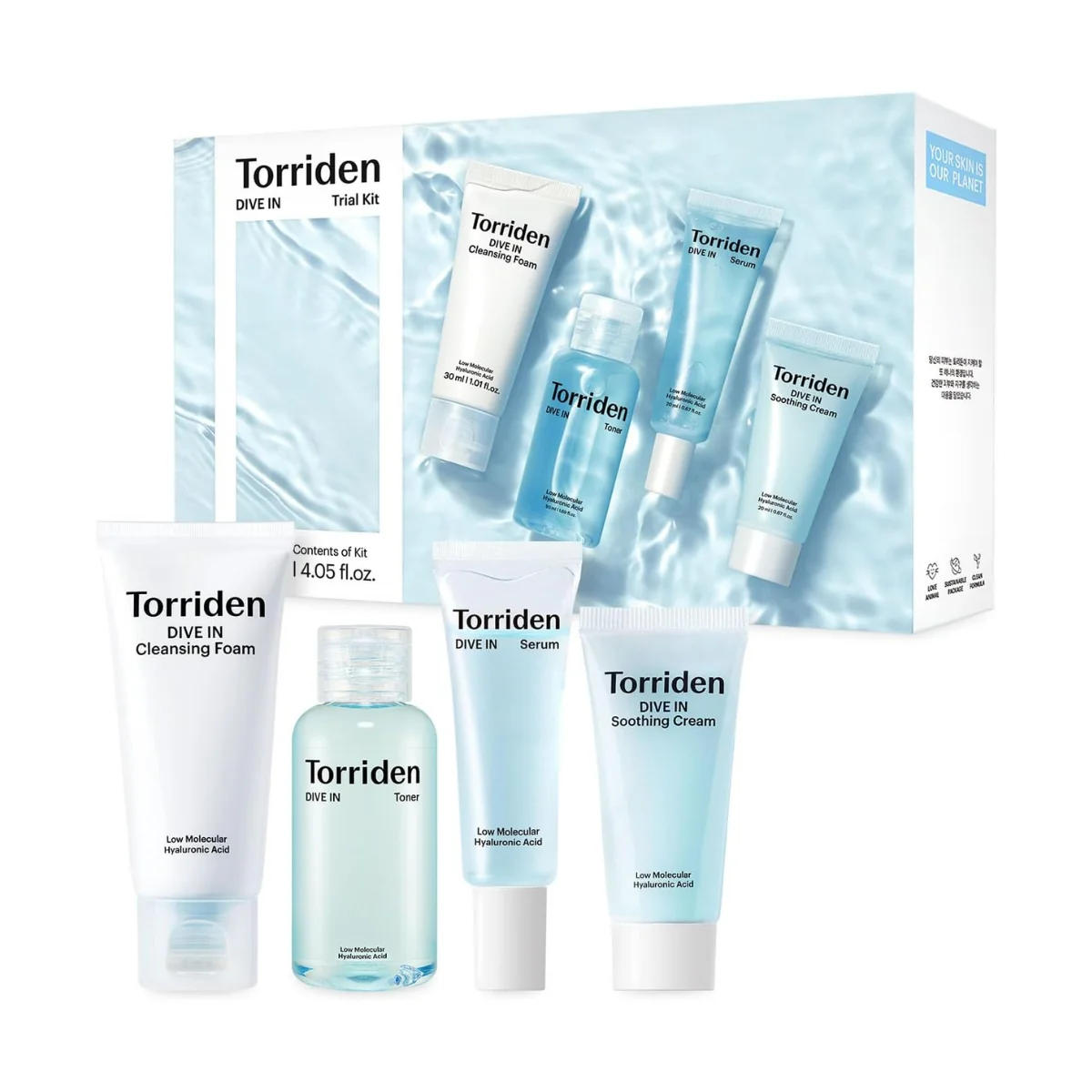 Torriden Dive-In Hyaluronic Acid Trial Kit - Image 2
