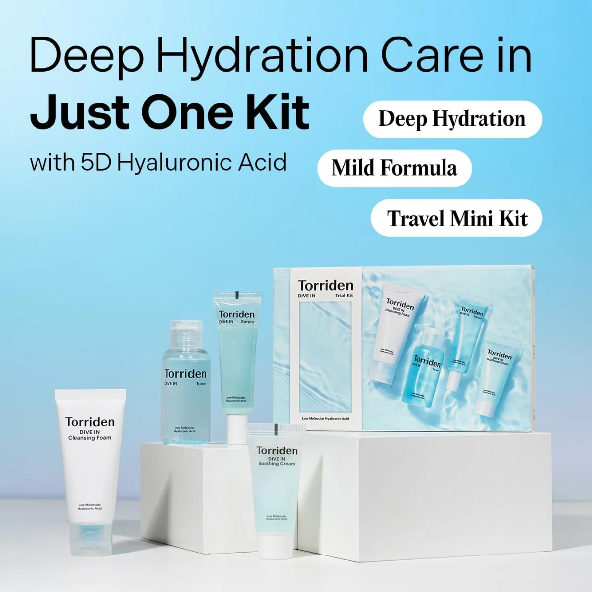 Torriden Dive-In Hyaluronic Acid Trial Kit - Image 3