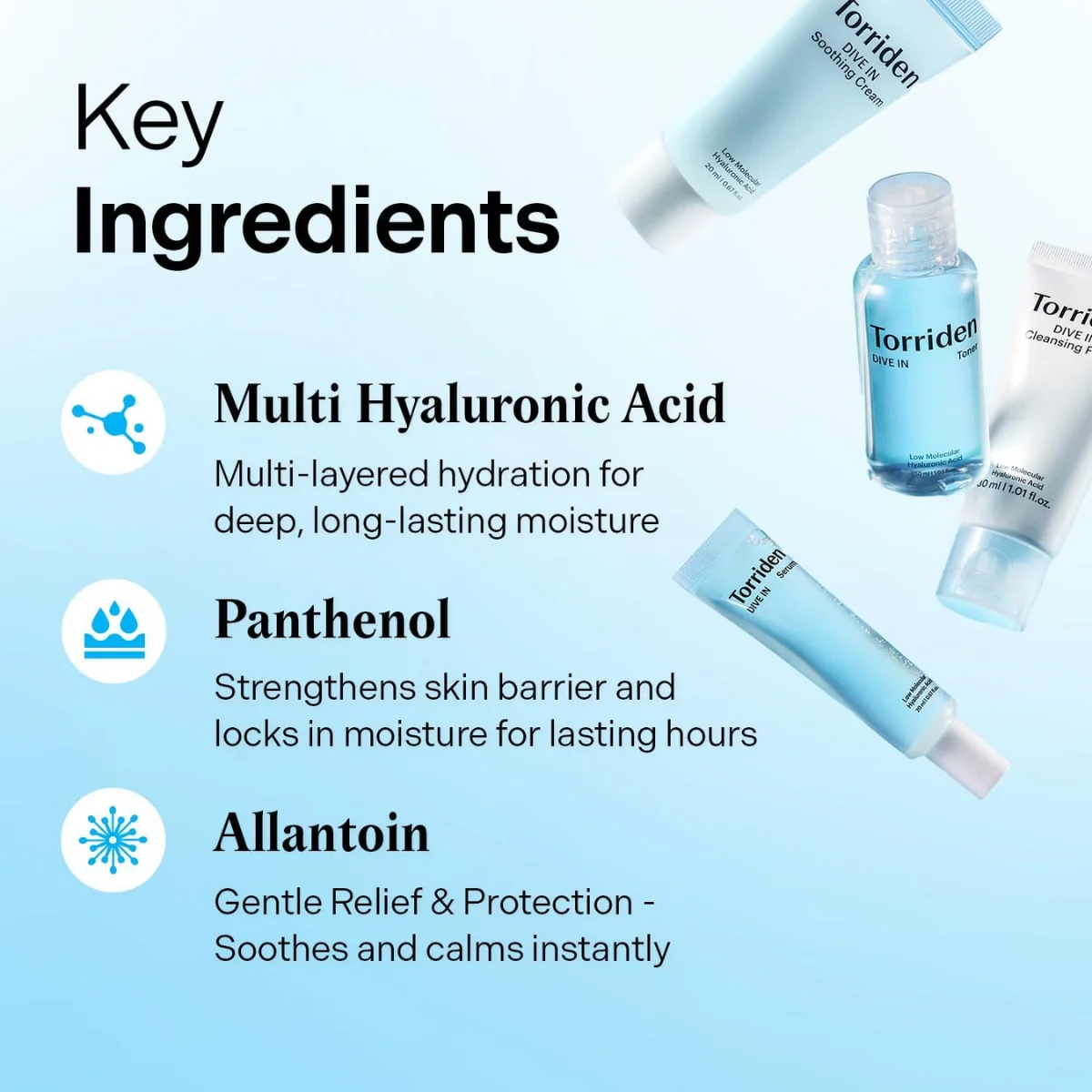 Torriden Dive-In Hyaluronic Acid Trial Kit - Image 5