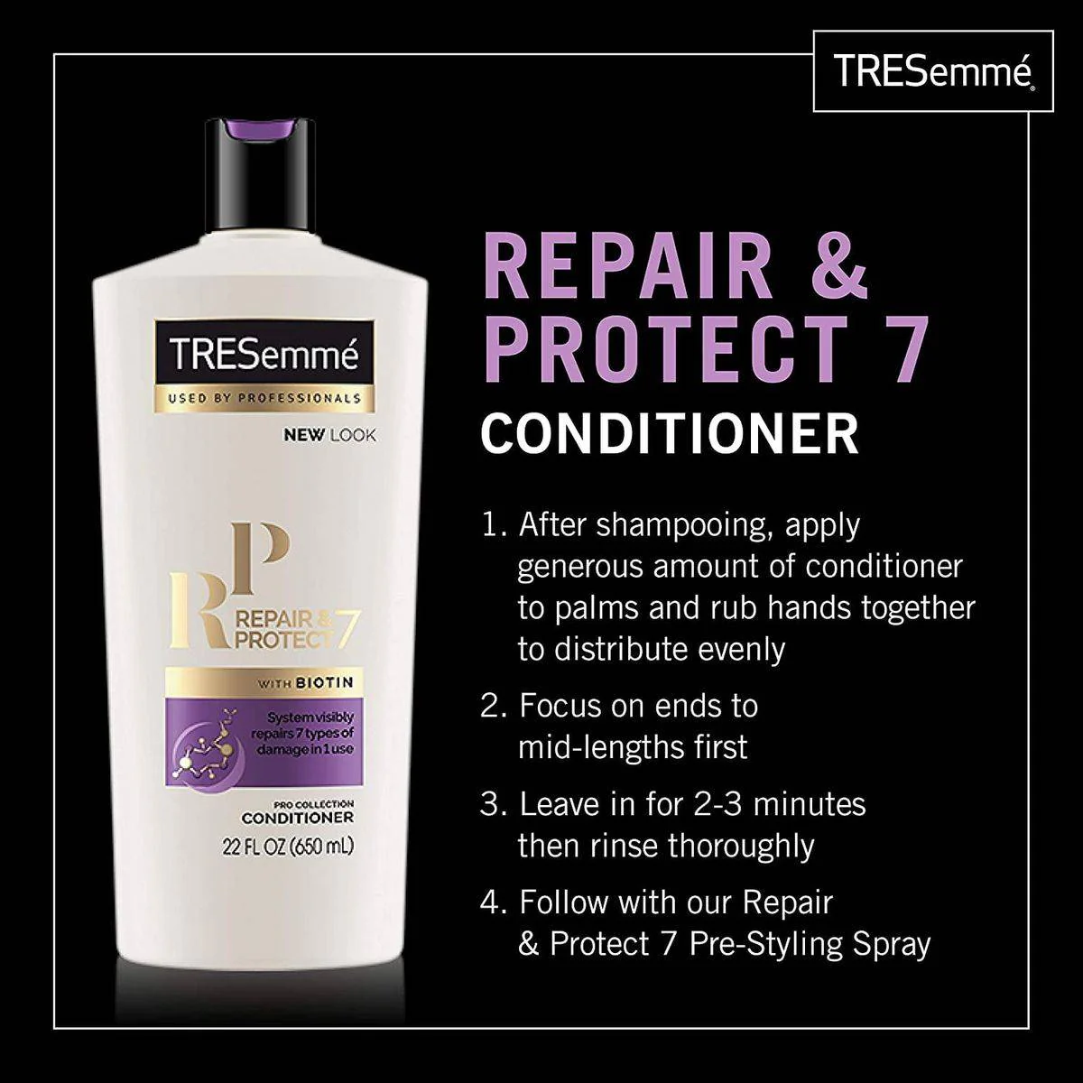Tresemme Repair & Protect Conditioner 400ml - Image 3