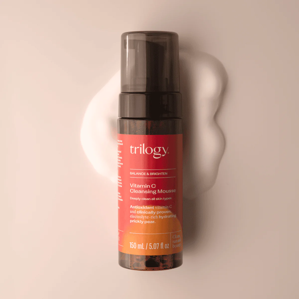 Trilogy Vitamin C Cleansing Mousse 150ml - Image 2