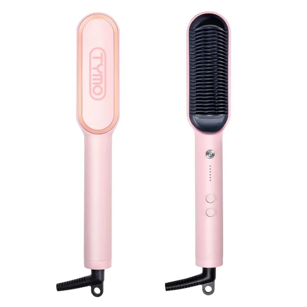 Tymo Ring Hair Straightening Brush Pink - Image 2