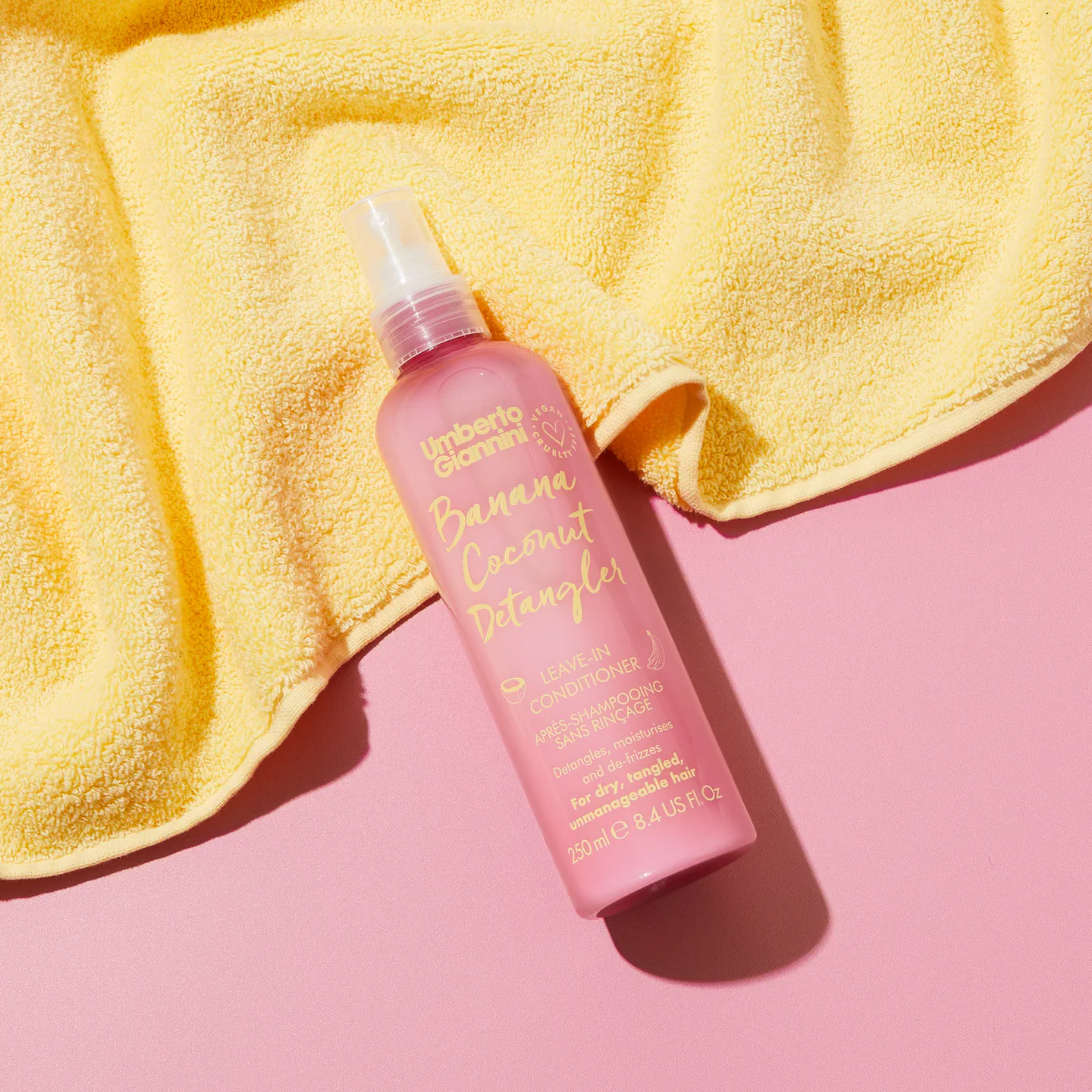Umberto Giannini Banana Detangler Spray 250ml - Image 5
