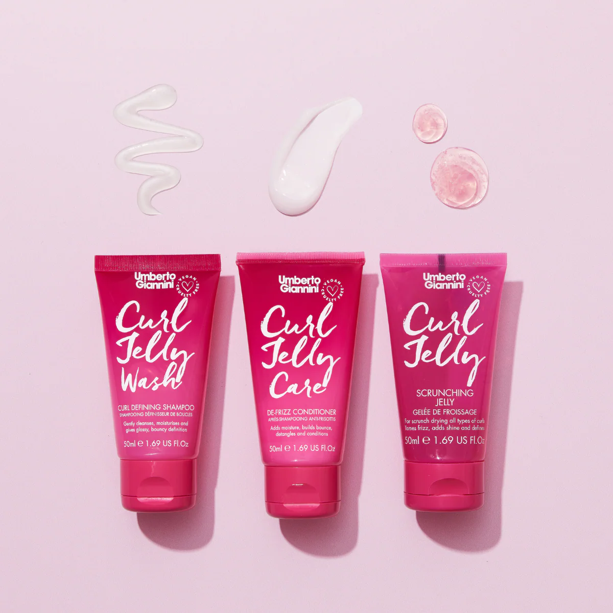Umberto Giannini Curl Jelly Care Conditioner Mini 50ml - Image 3
