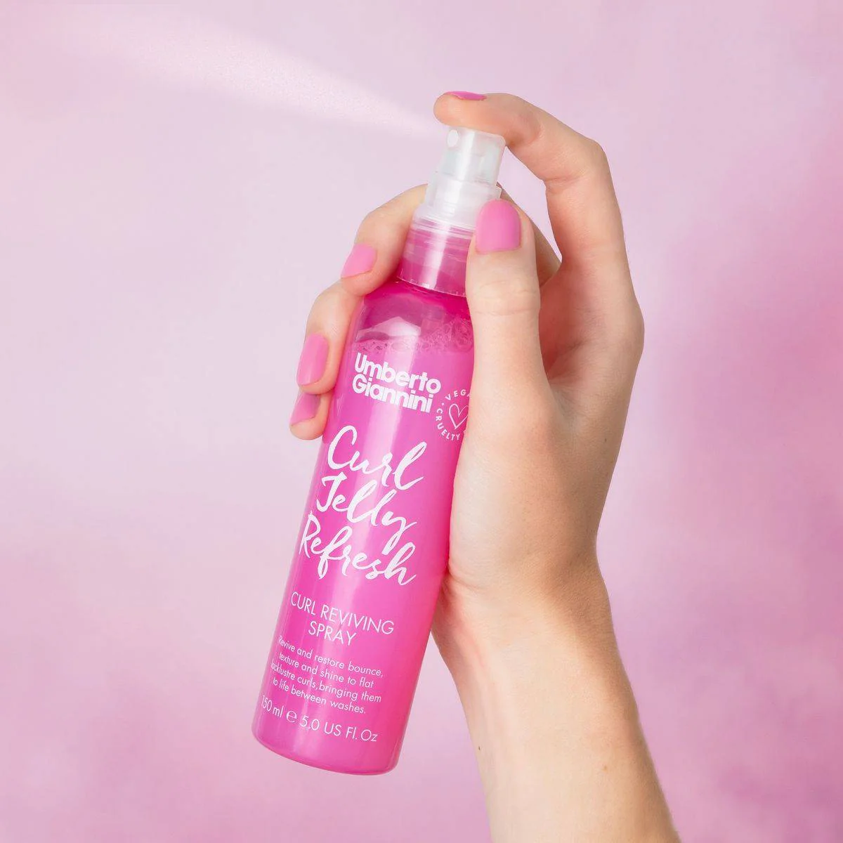Umberto Giannini Curl Jelly Refresh Spray 150ml - Image 2