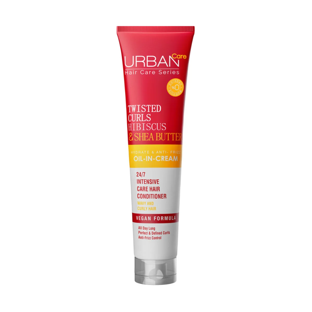Urban Care Twisted Curls Hibiscus & Shea Butter Oil In Cream Conditioner 175ml