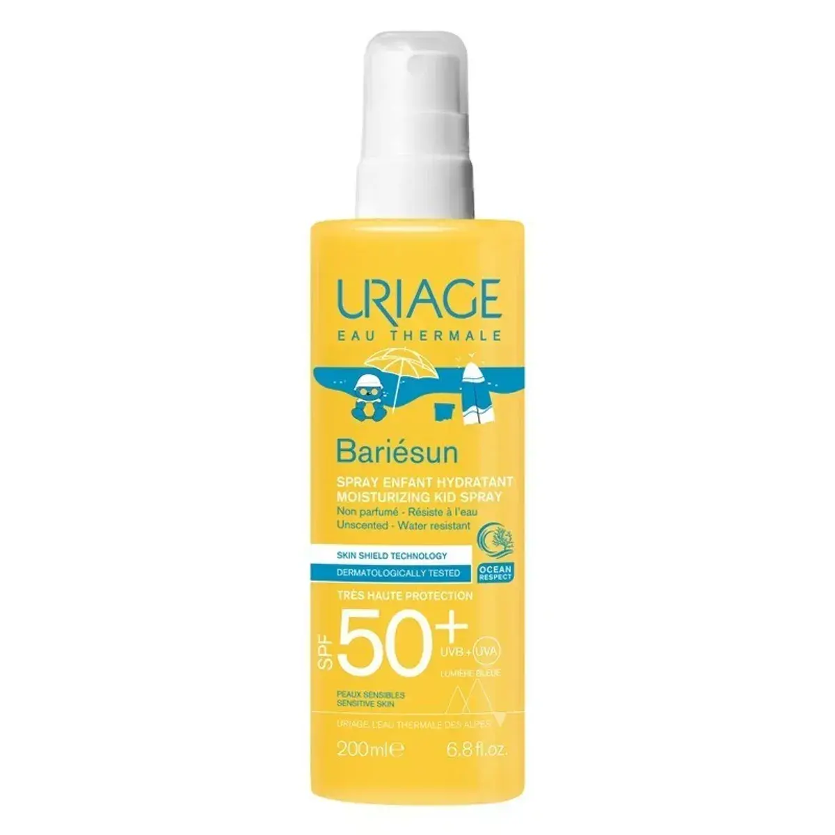 Uriage Bariesun Kids Moisturizing Spray SPF50 200ml - Image 2