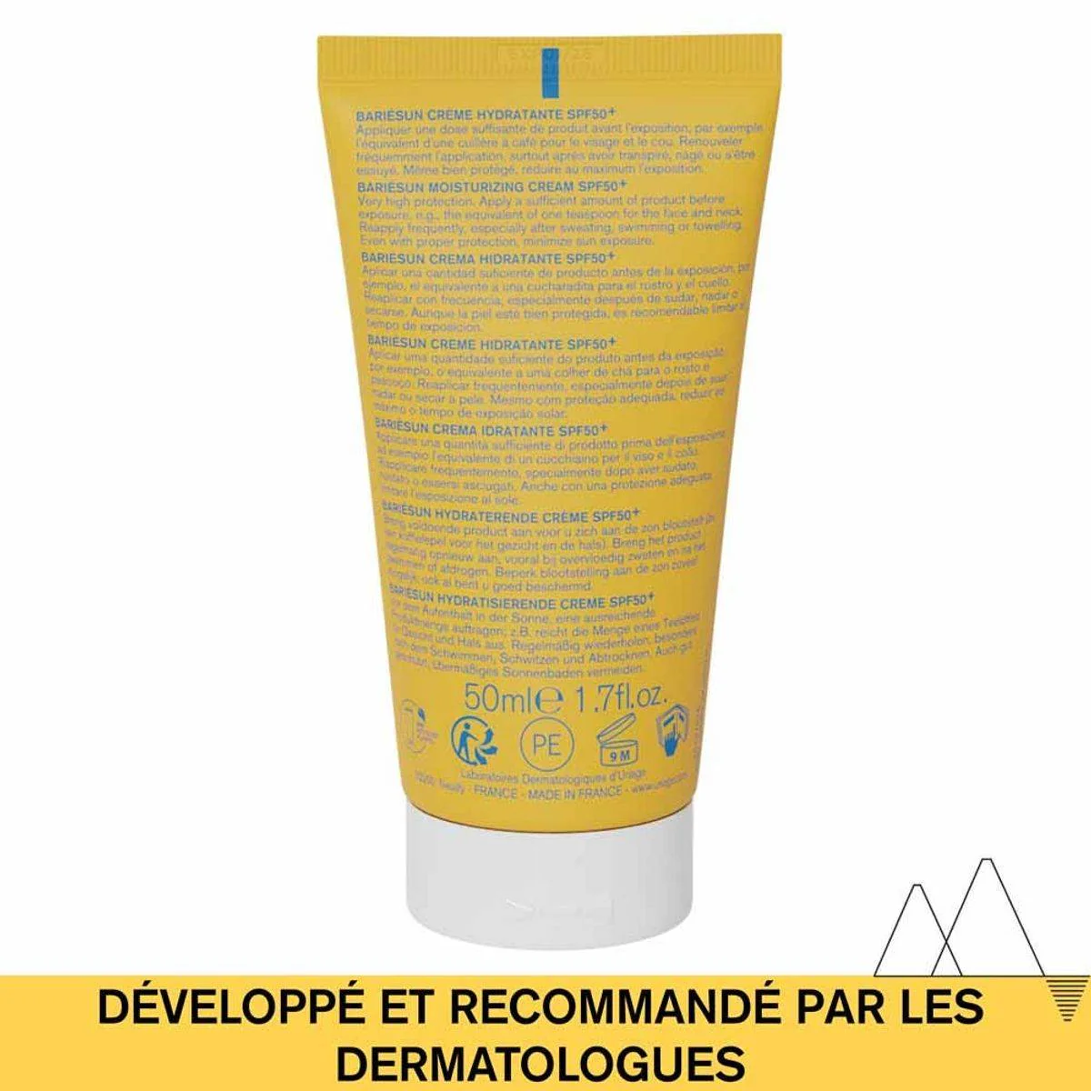 Uriage Bariesun Moisturizing Cream SPF50 50ml - Image 5
