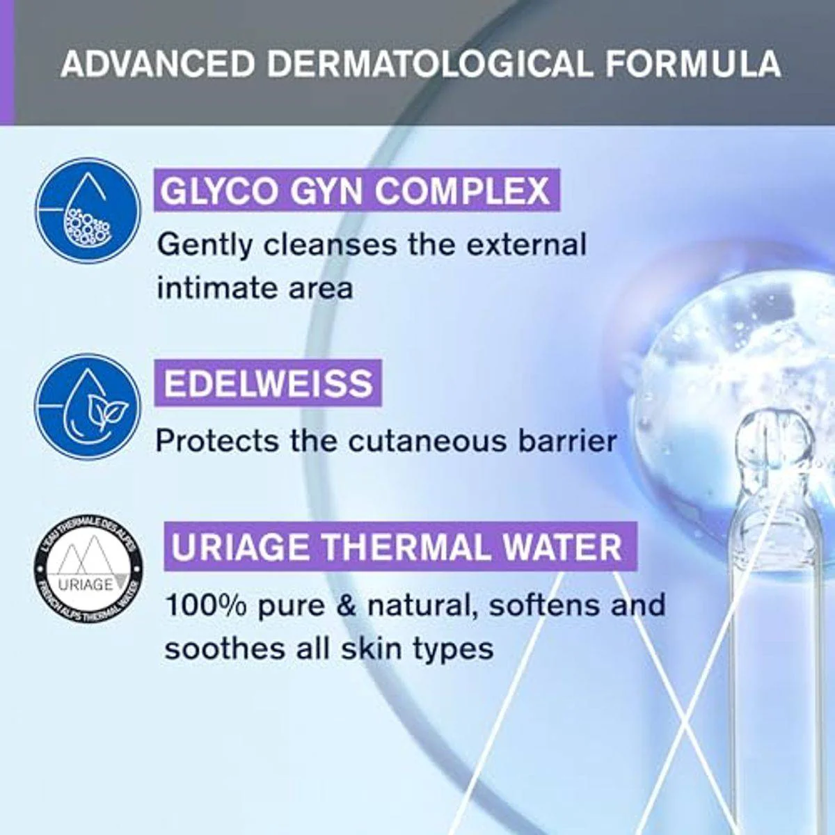 Uriage Gyn Phy Refreshing Intimate Cleansing Gel 500ml - Image 6