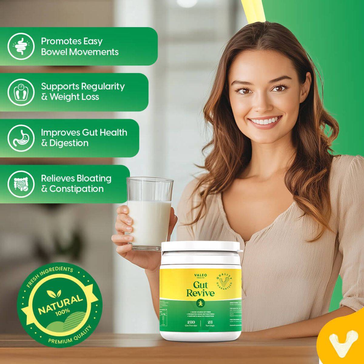 Valeo Gut Revive Powder 280g - Image 6