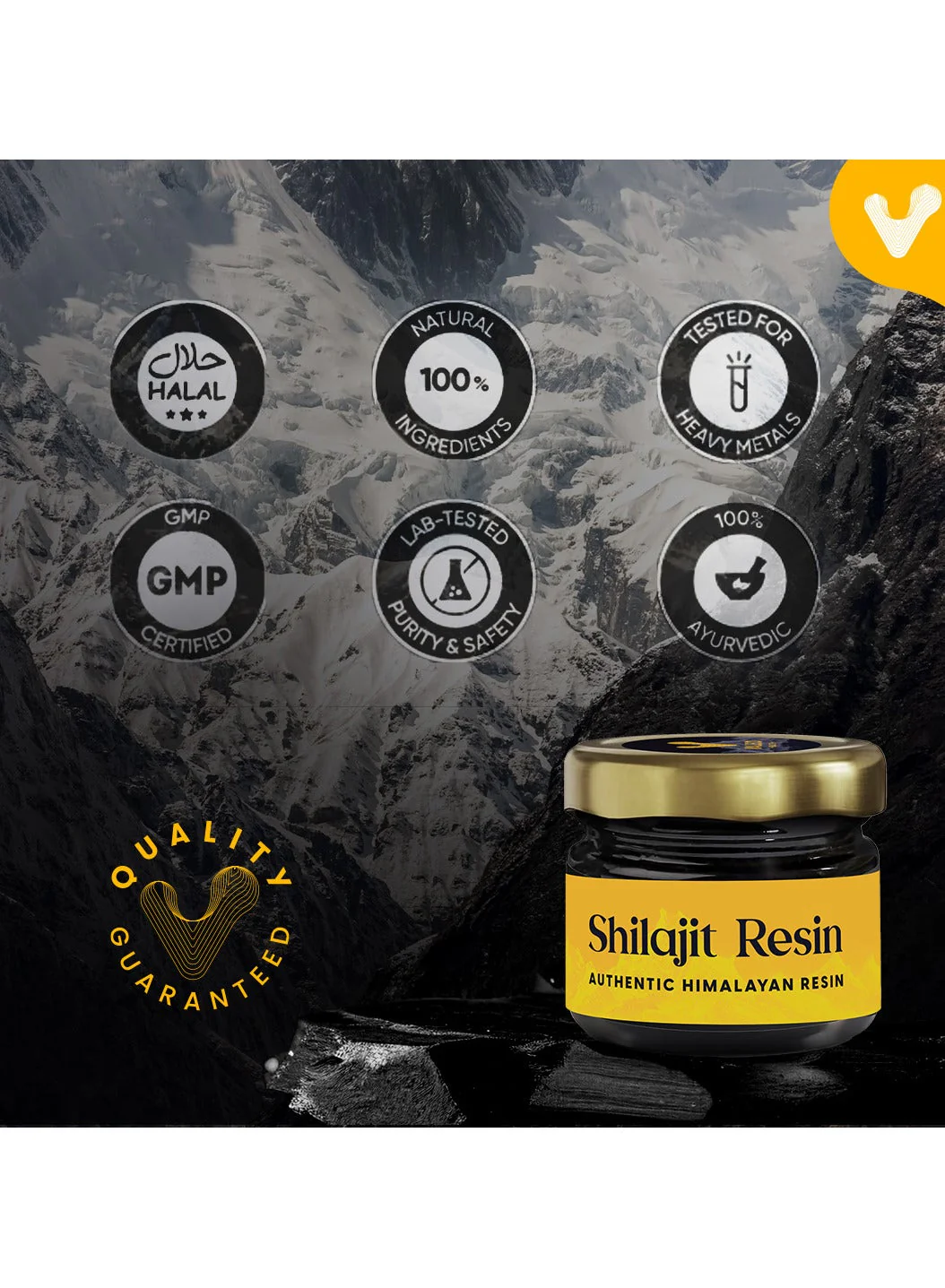 Valeo Pure Himalayan Shilajit Resin 40g - Image 2