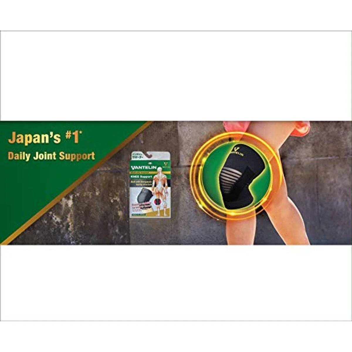 Vantelin Support Knee Black Large - Image 3