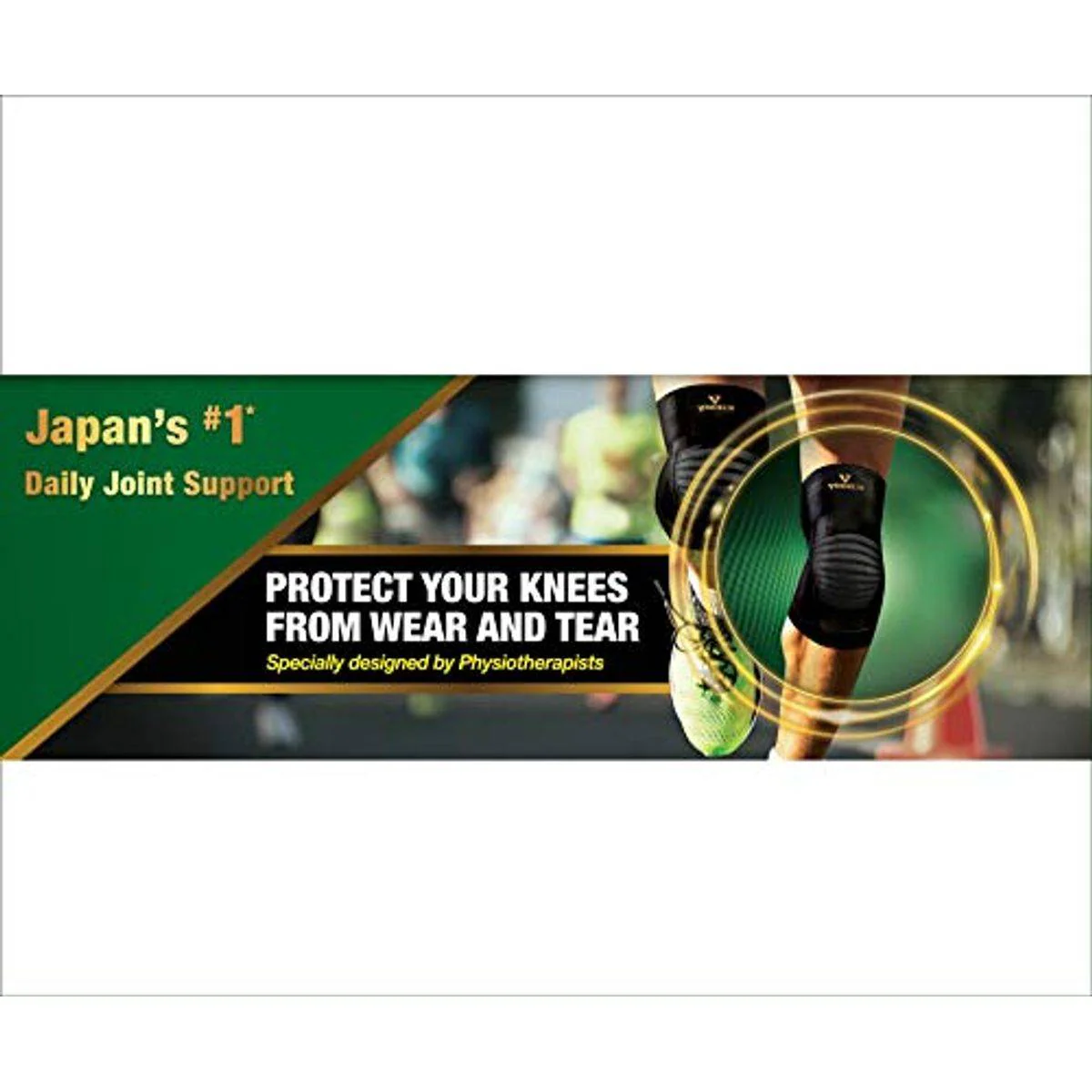 Vantelin Support Knee Black Large - Image 4