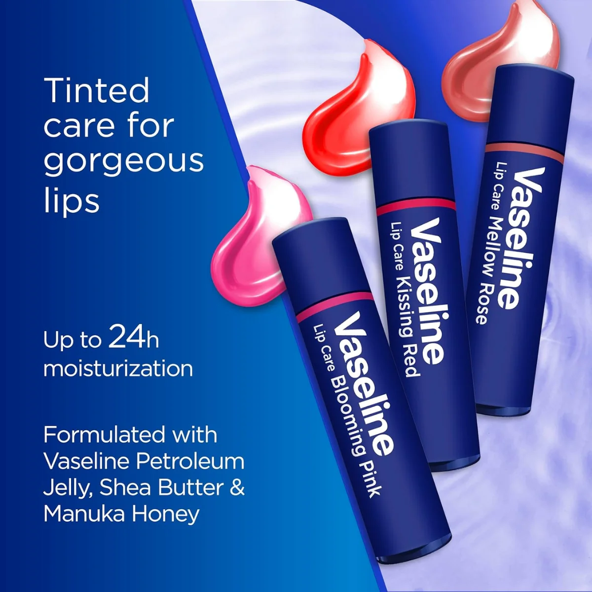 Vaseline Lip Care Color & Care Tinted Lip Balm Mellow Rose 3g - Image 5