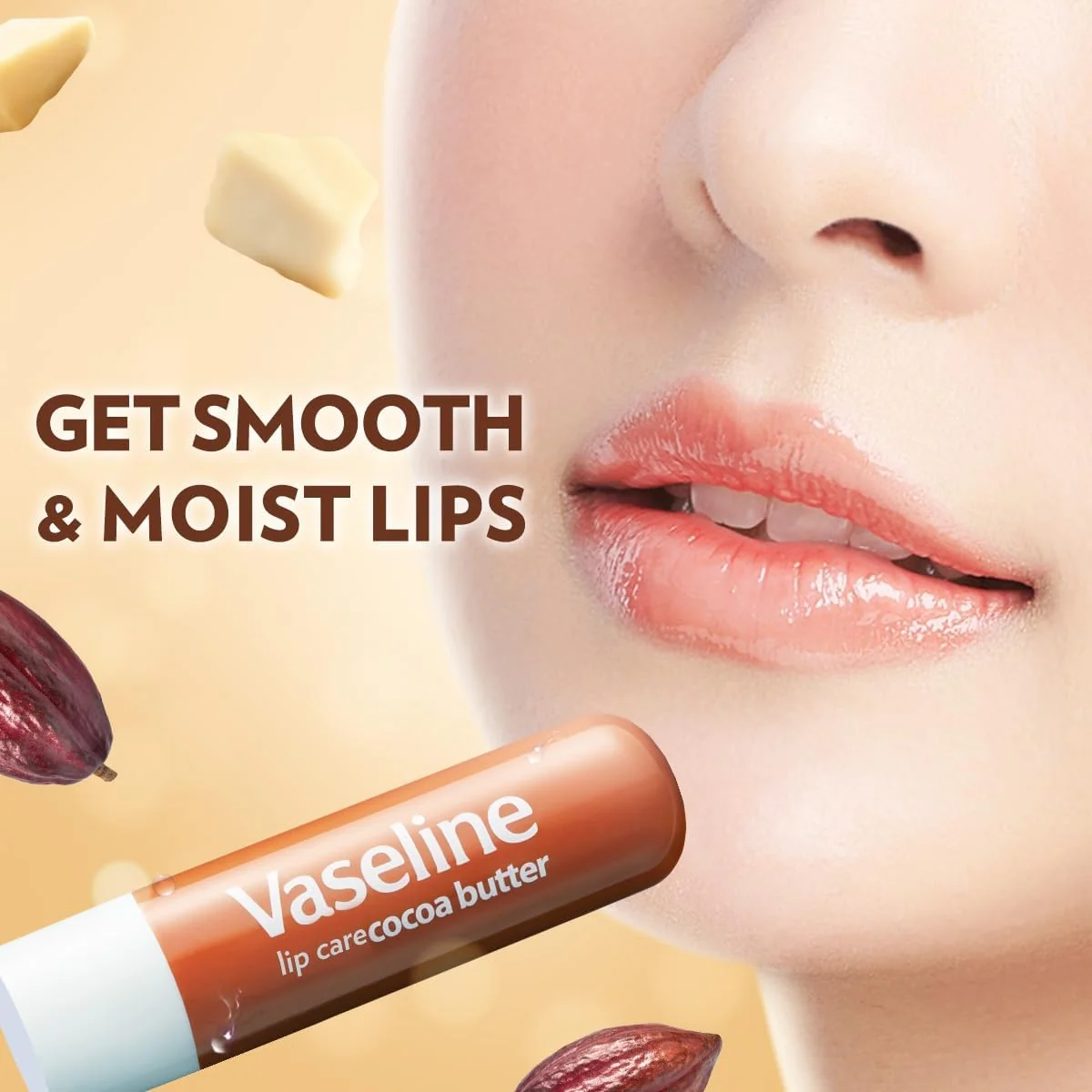 Vaseline Lip Therapy Lip Balm Cocoa Butter 4.8g - Image 2
