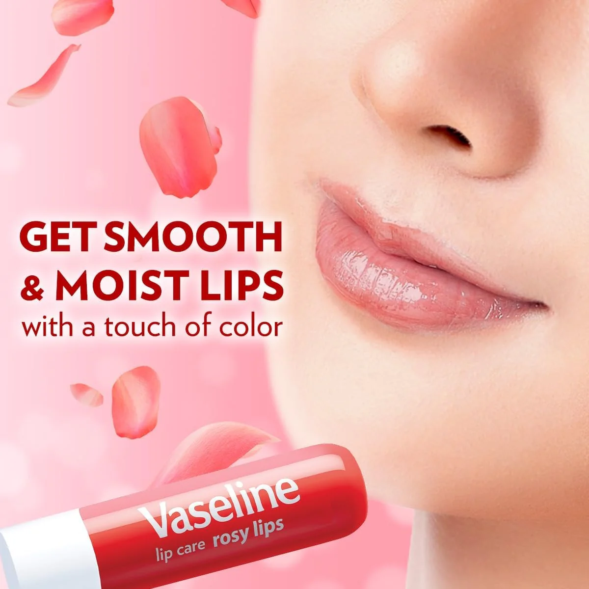 Vaseline Lip Therapy Lip Balm Rosy Lips 4.8g - Image 3