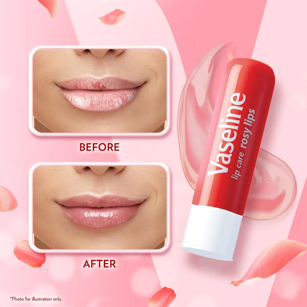 Vaseline Lip Therapy Lip Balm Rosy Lips 4.8g - Image 4