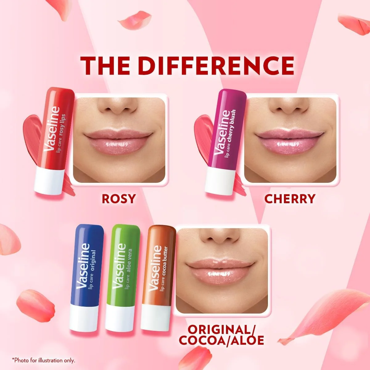 Vaseline Lip Therapy Lip Balm Rosy Lips 4.8g - Image 5